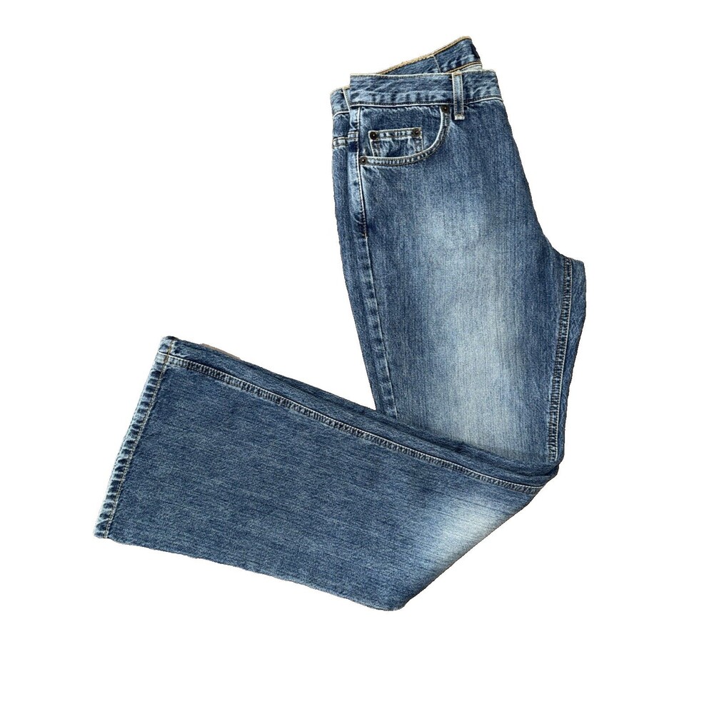 American Eagle Outfitters Bootcut Jeans Women 8 Regular Blue Denim Cotton Mexico